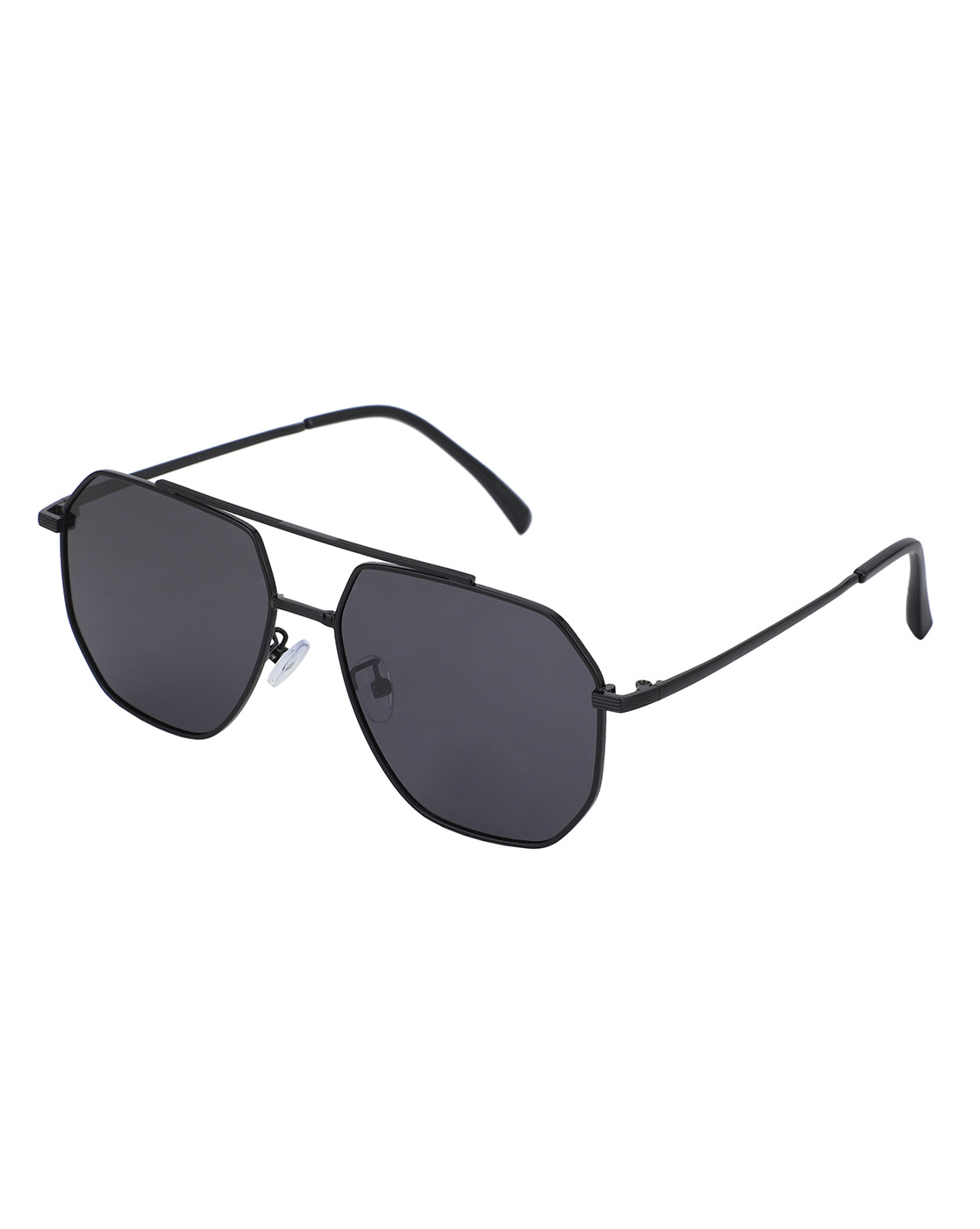Premium Black Toned & Polarised Lens Rectangle Sunglass for men