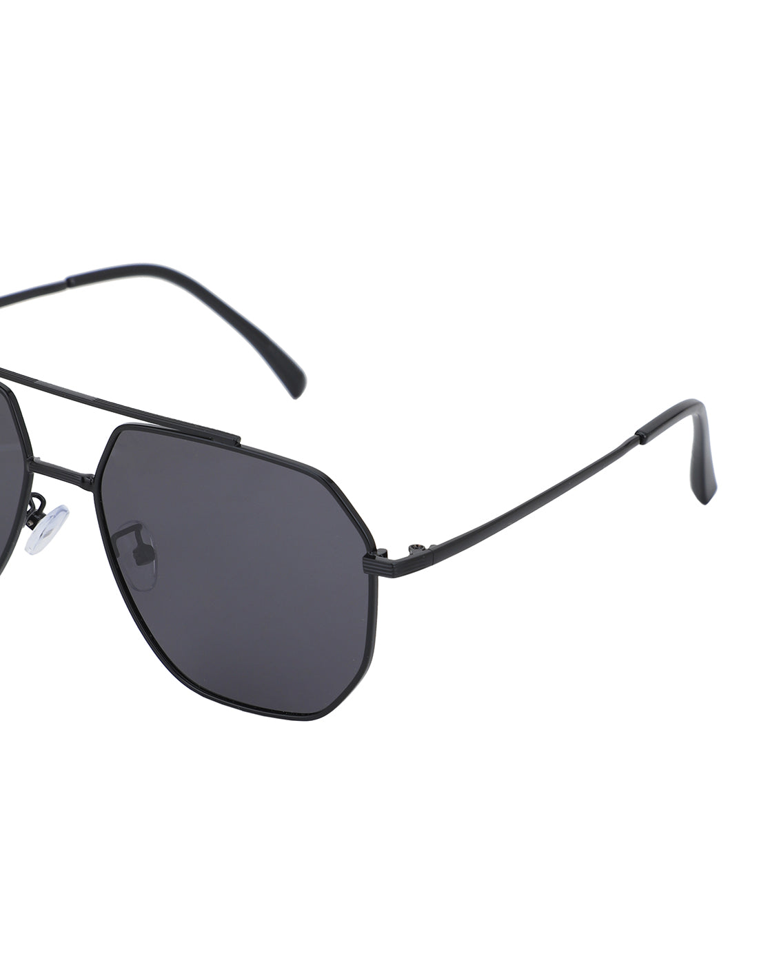 Premium Black Toned & Polarised Lens Rectangle Sunglass for men