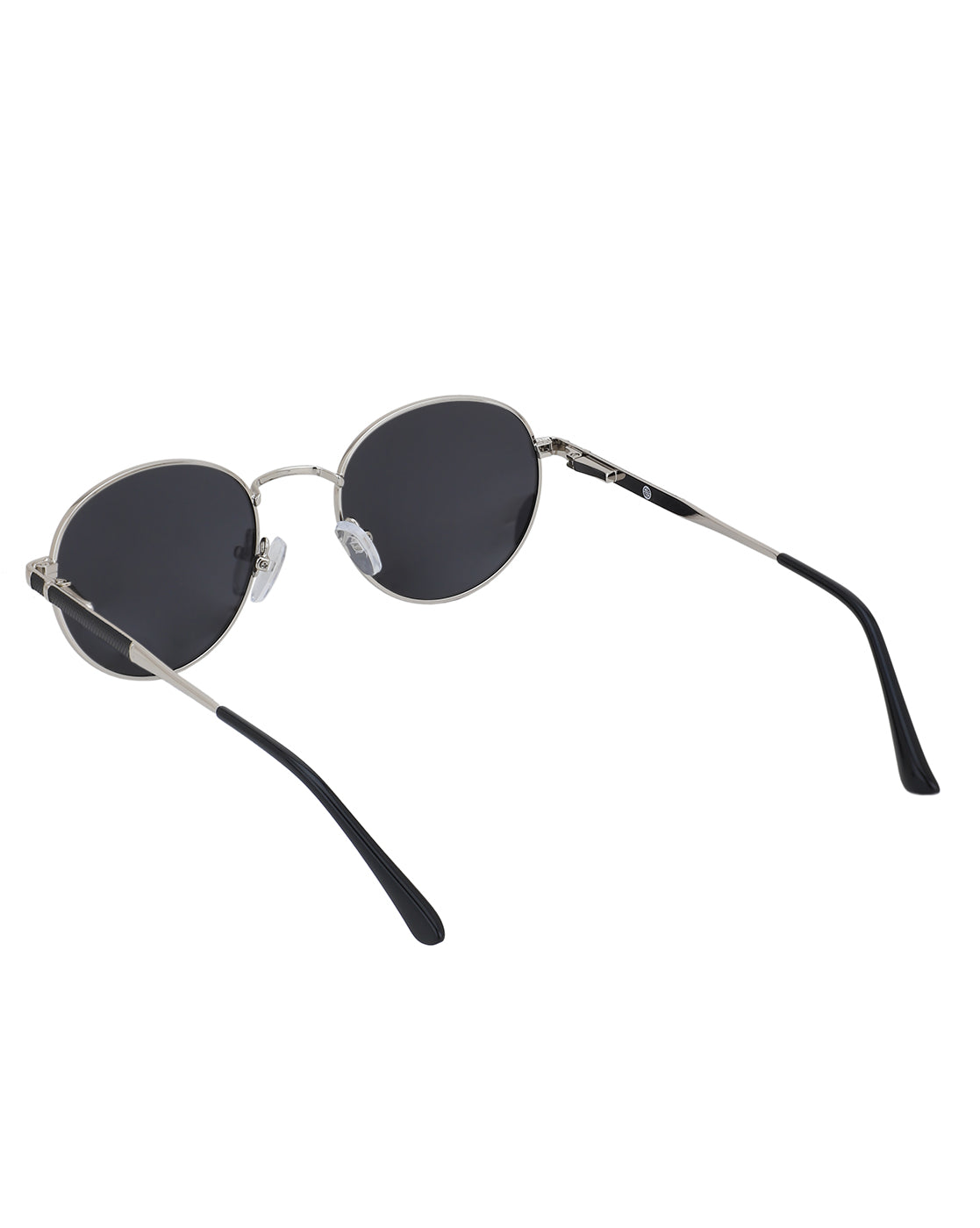 Premium Silver with Black Toned & Polarised Lens Oval Sunglass for unisex