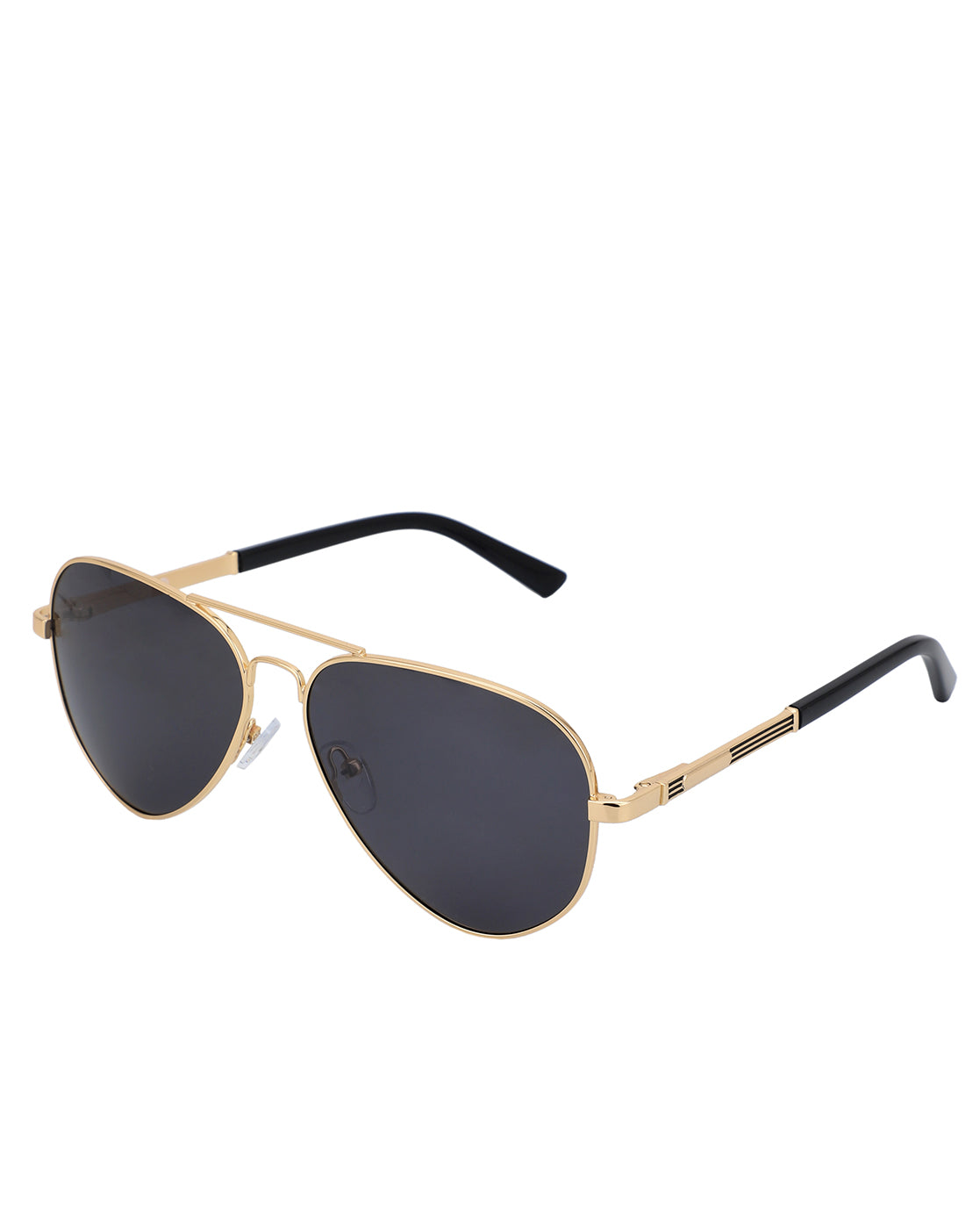 Premium Gold with Black Toned & Polarised Lens Aviator Sunglass for men