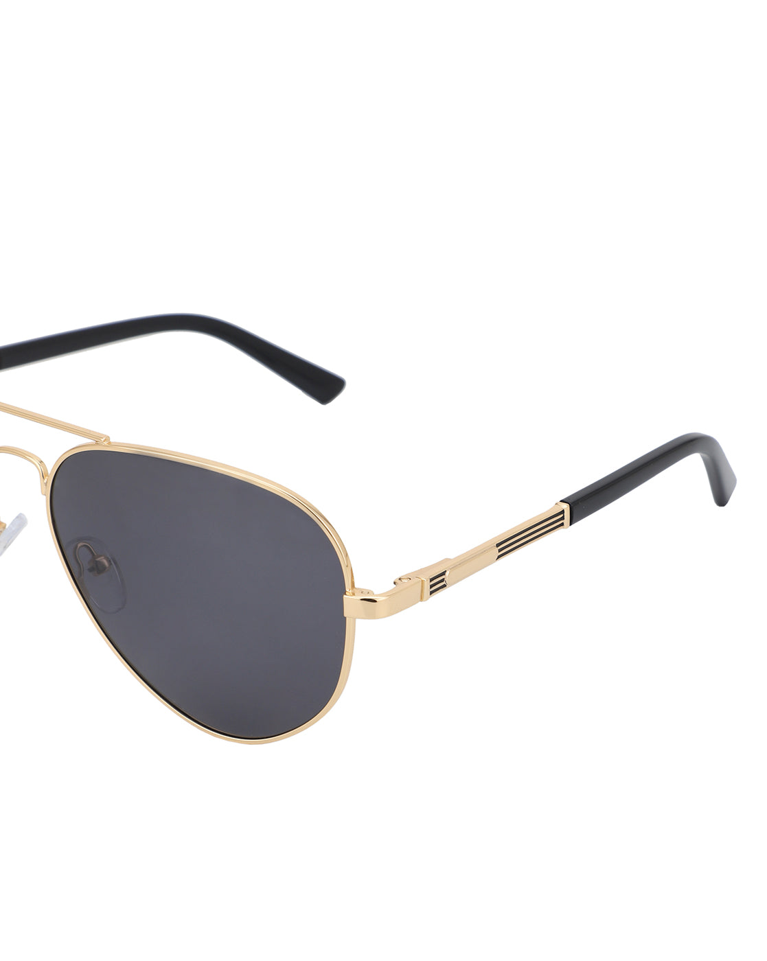 Premium Gold with Black Toned & Polarised Lens Aviator Sunglass for men