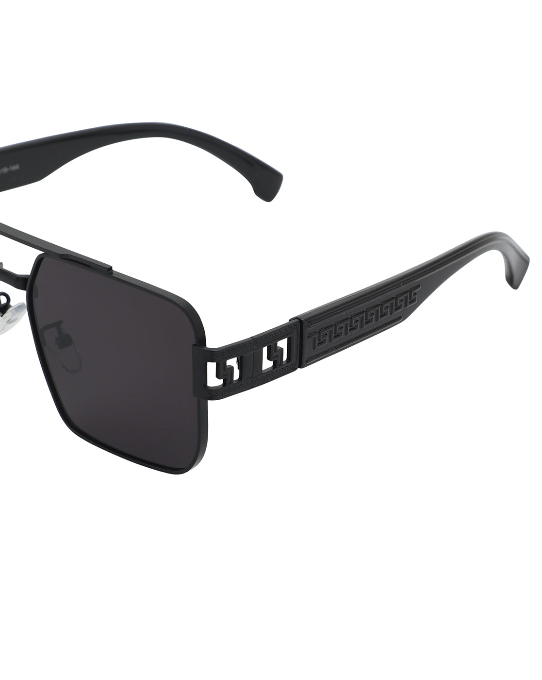 Black Toned with UV Protected Lens Rectangle Sunglass for men