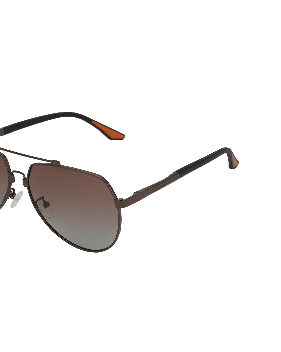 Brown Toned with Polarised Lens Aviator Sunglass for mens