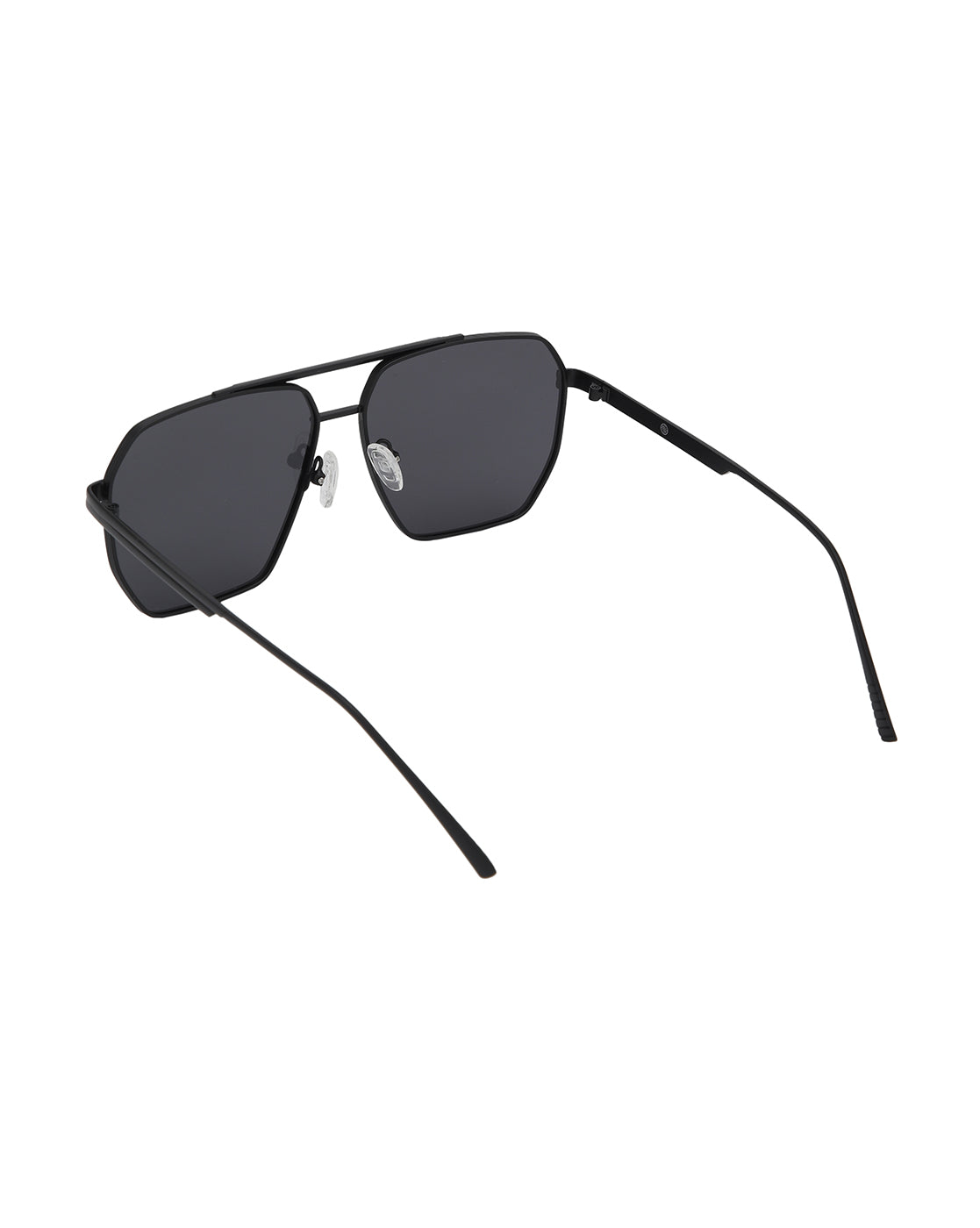 Black Toned with Black Polarised Lens Rectangle Sunglass for mens