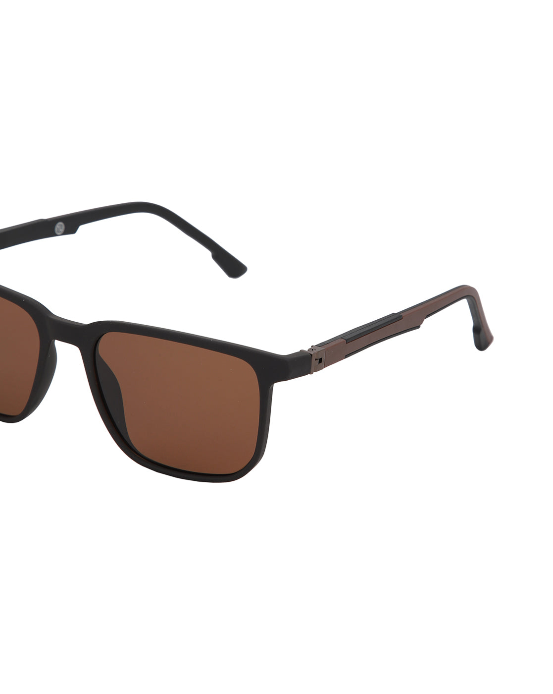 Brown Toned with Brown Polarised Lens Wayfarer Sunglass for men