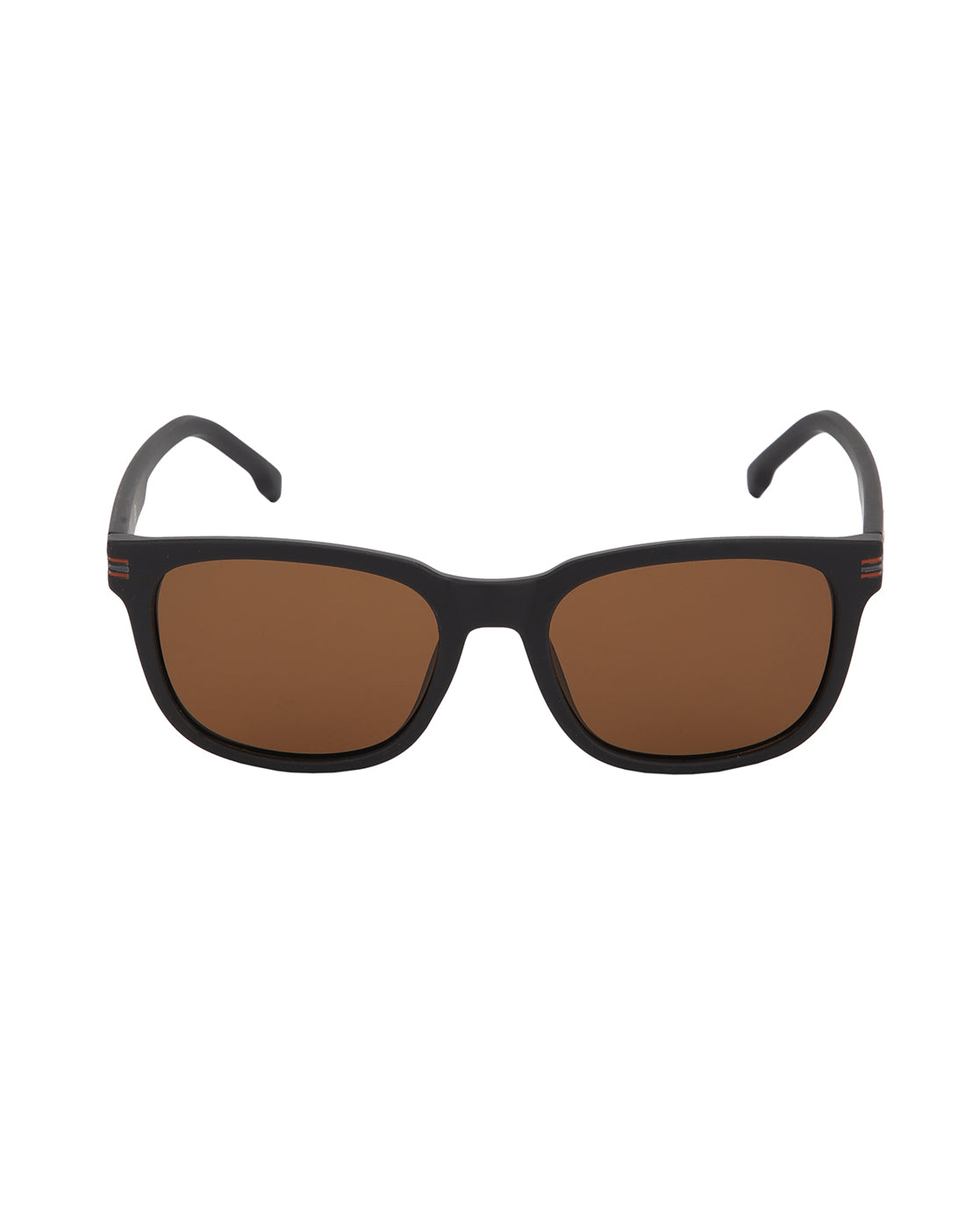 Brown and Gold Toned with Brown Polarised Lens Wayfarer Sunglass for men