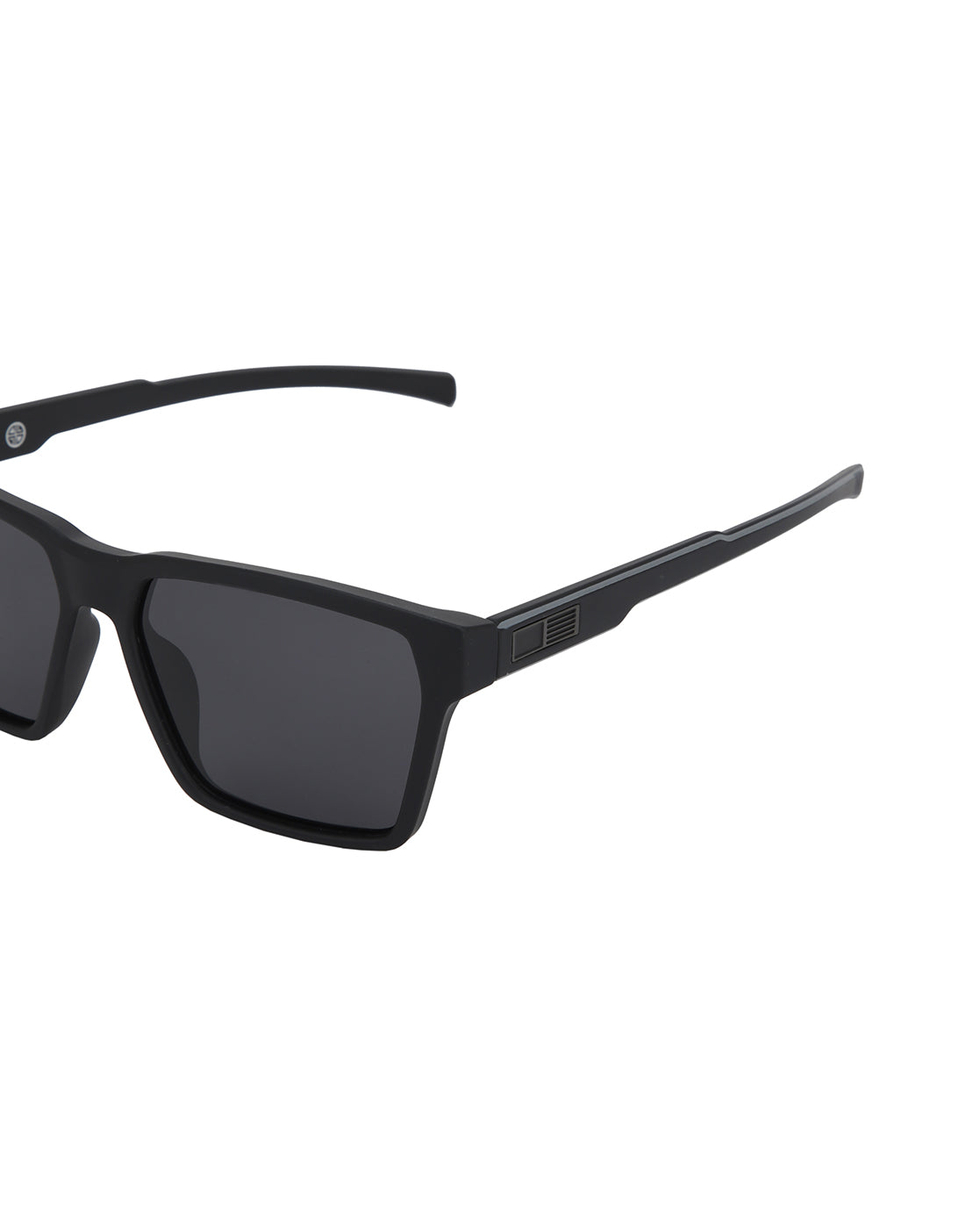Black Toned with Black Polarised Lens Wayfarer Sunglass for men