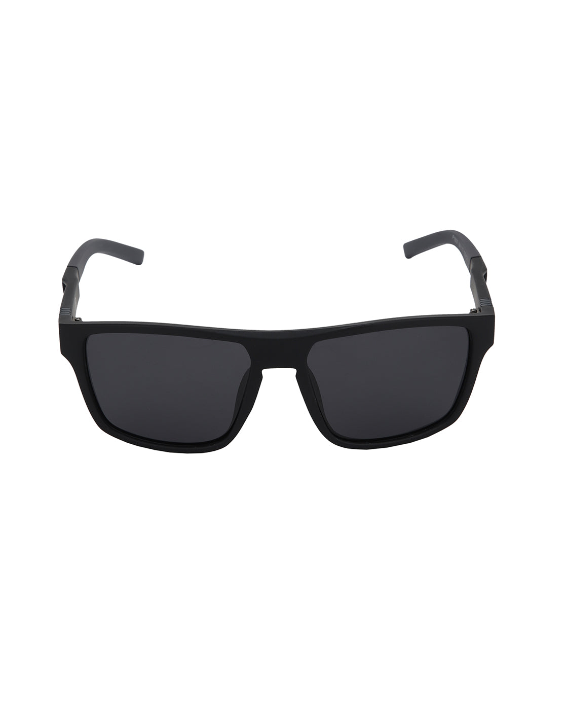 Black Toned with Black Polarised Lens Rectangle Sunglass for men