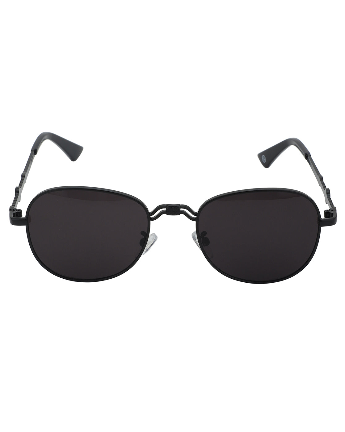 Black Toned with UV Protected Lens Rectangle Sunglass for unisex