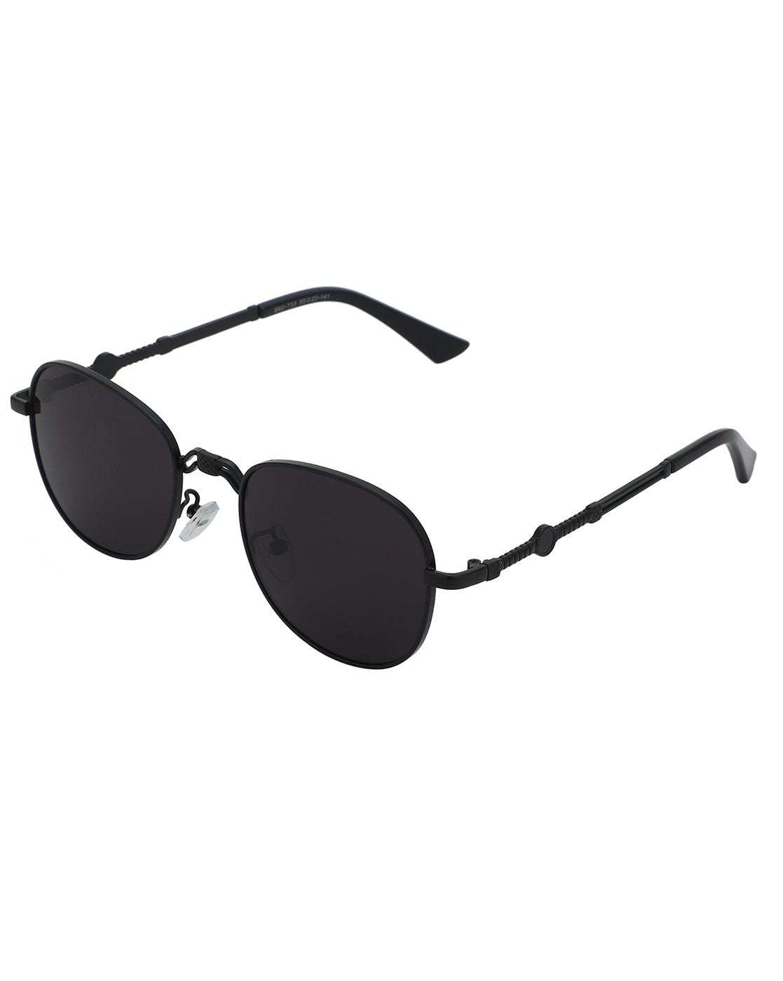 Black Toned with UV Protected Lens Rectangle Sunglass for unisex