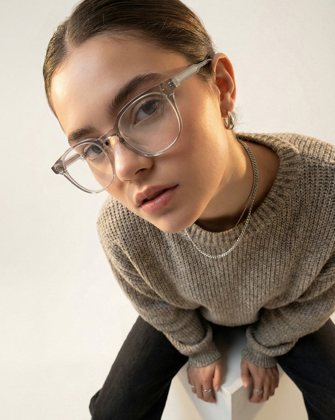 Unisex Premium Polarised UV Protected Photochromic Frame & Lens Grey Wayfarer Sunglasses