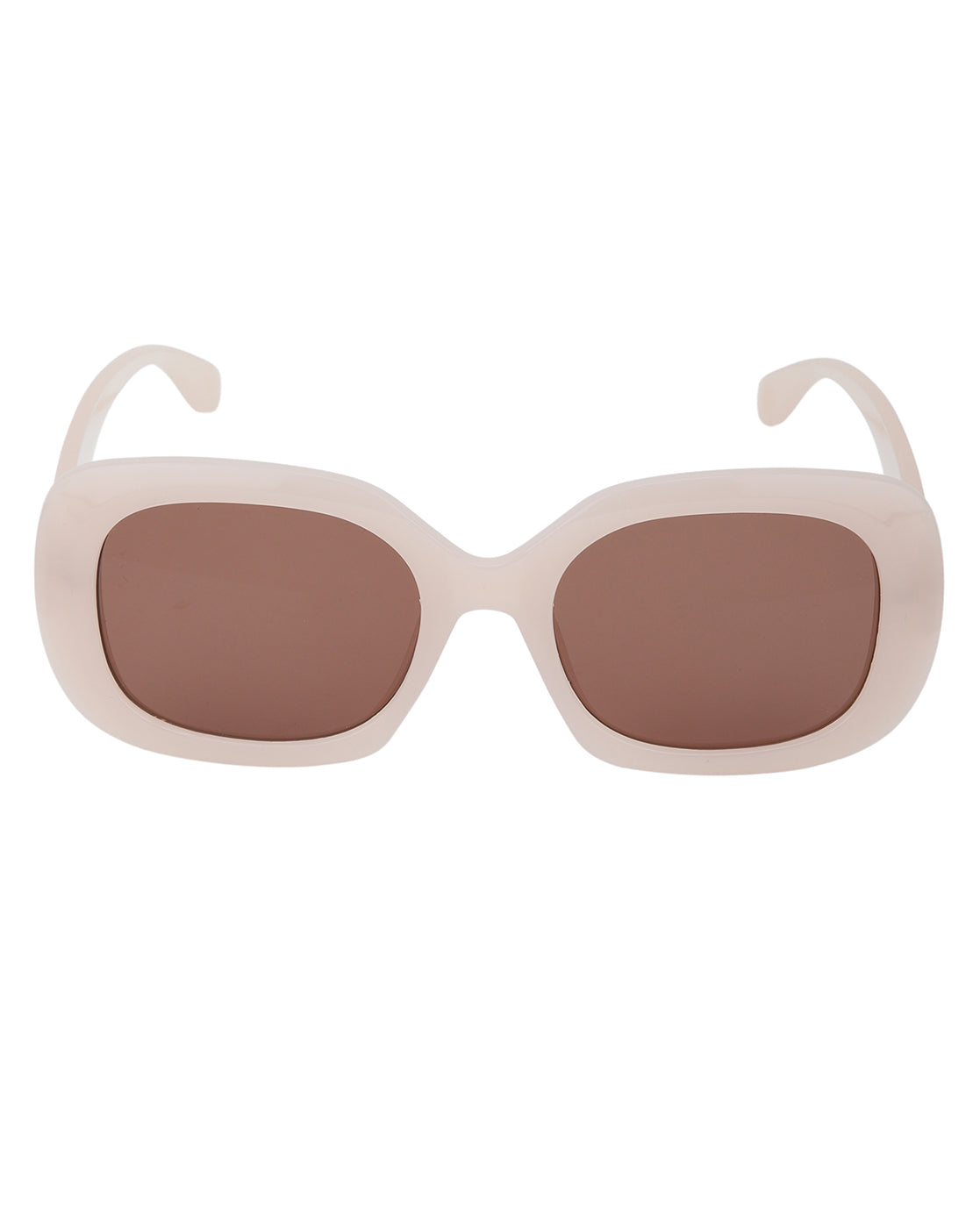 Peach Toned with UV Protected Lens Oversized women Sunglass