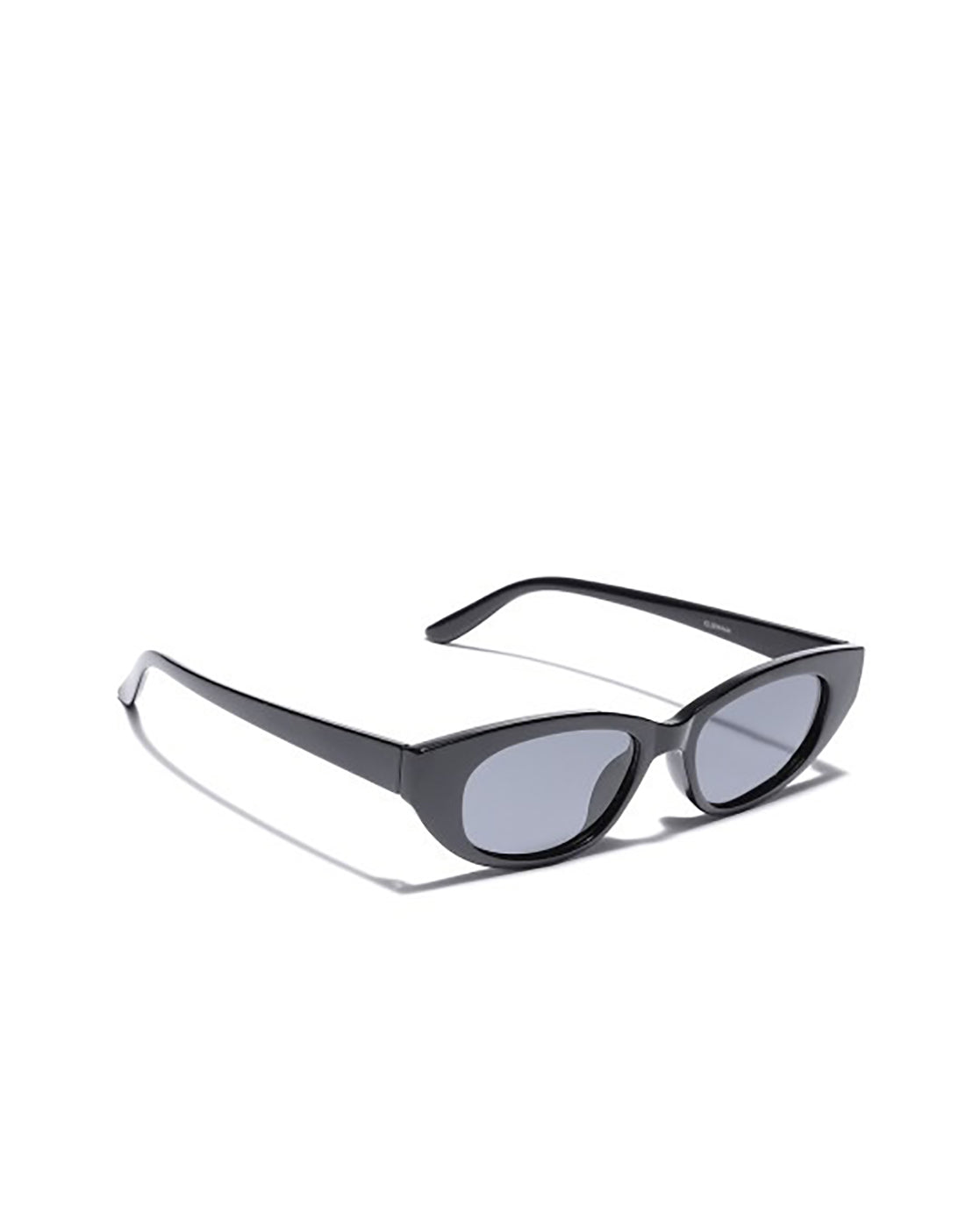 Black Toned with Black Polarised Lens Cat Eye Sunglass