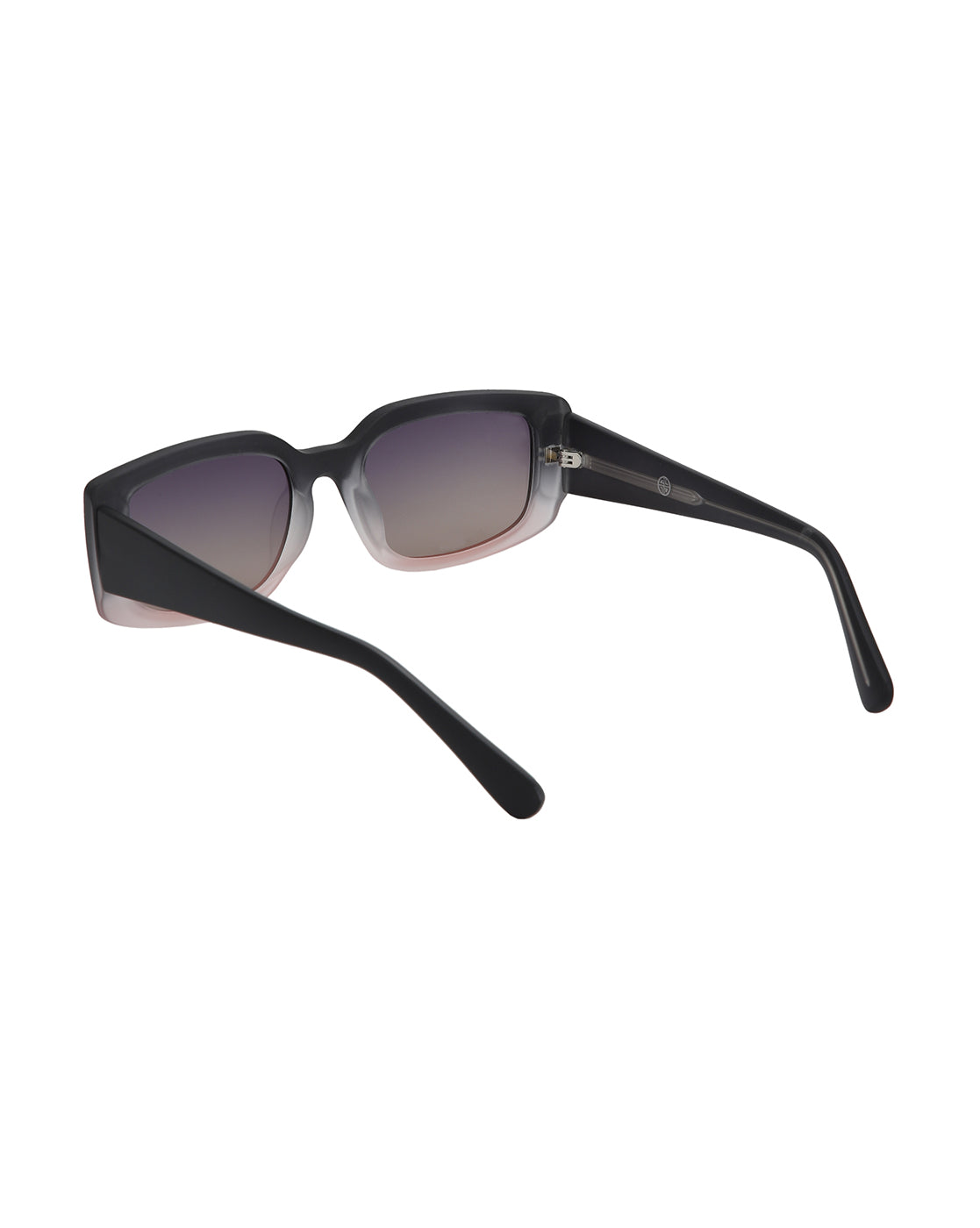 Double Toned with Polarised Lens Rectangle Sunglass for women