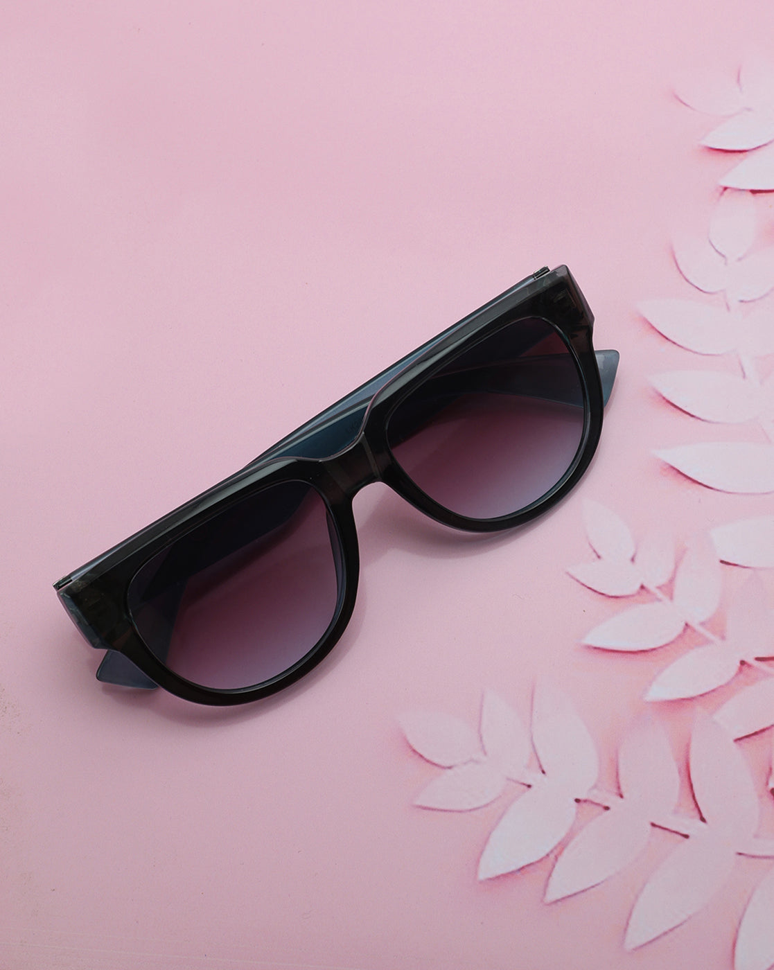 Grey Toned with Polarised Lens Cateye Sunlass for women