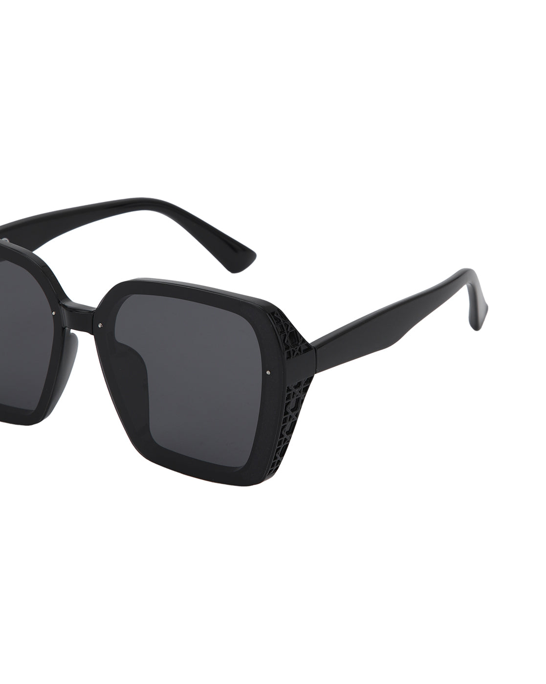 Black Toned with Polarised Lens Oversized Sunglass for women