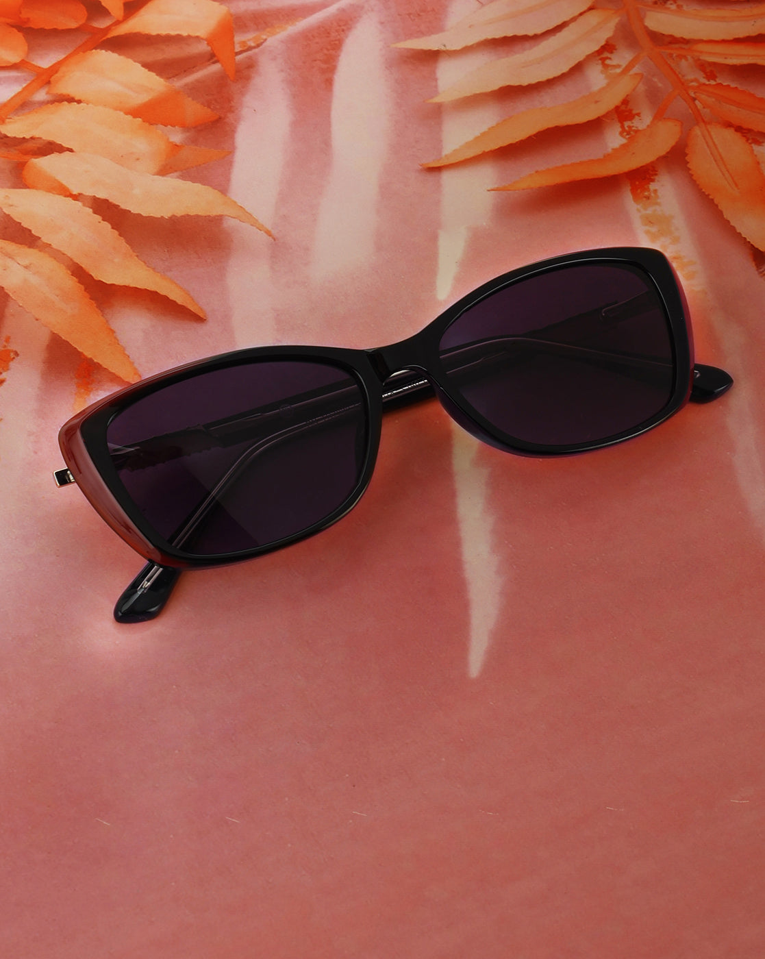 Multi Toned with Polarised Lens Butterfly Sunglass for women