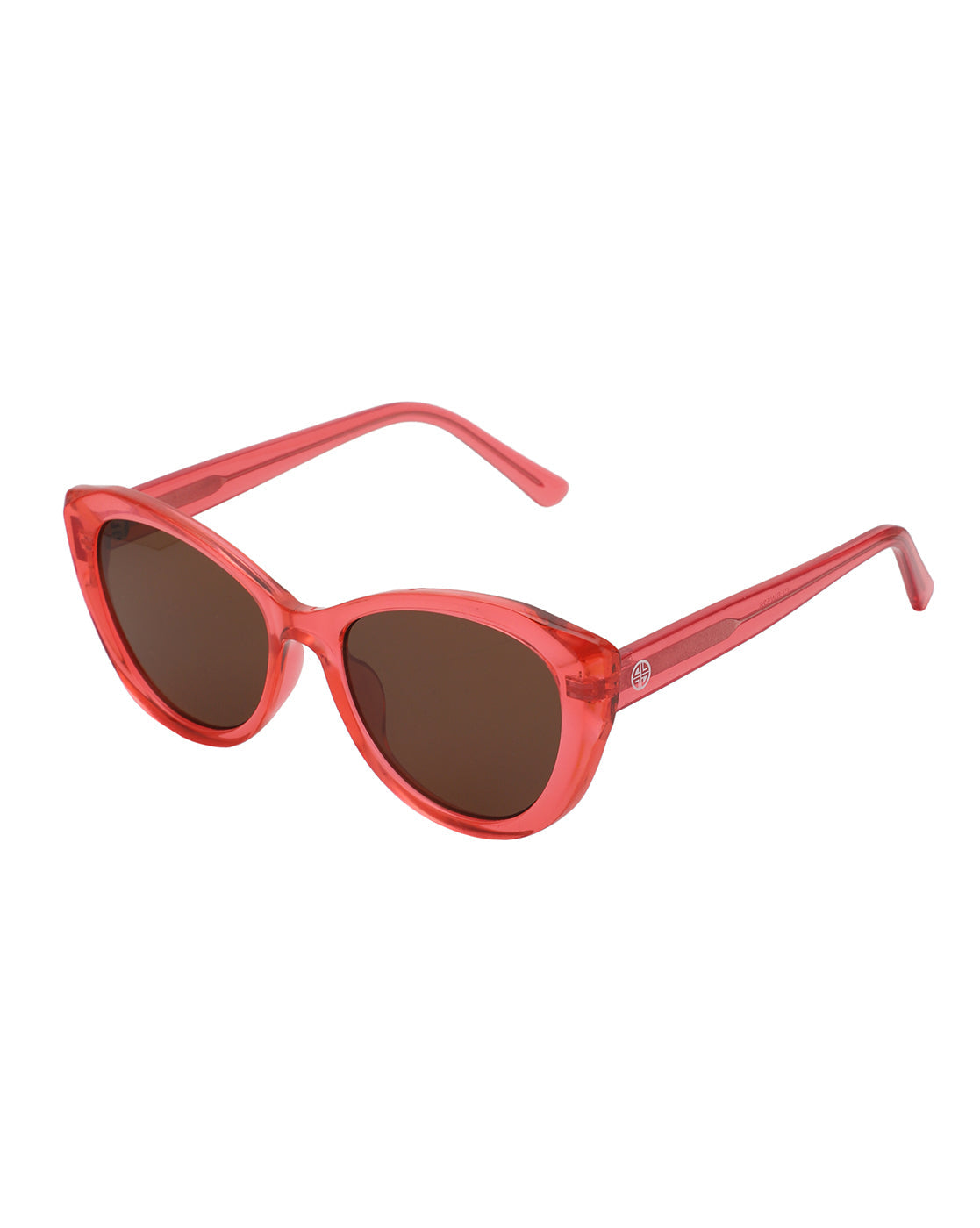 Red Toned with UV Protected Lens Cat Eye Sunglasses for women