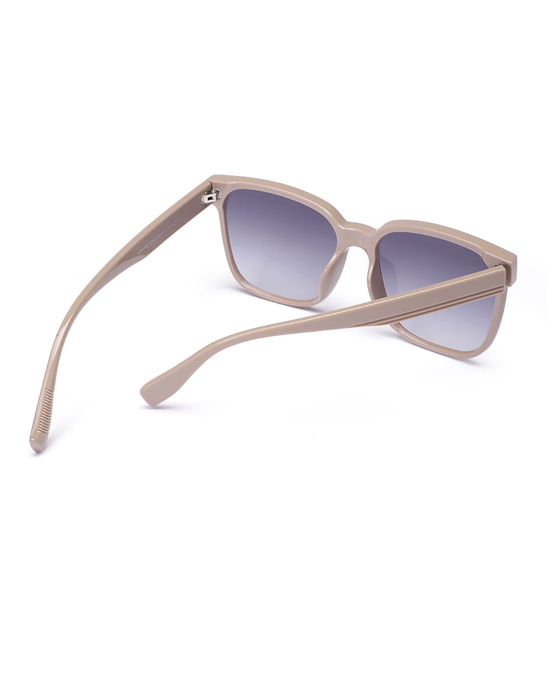 Women UV Protected Blue Lens Brown Toned Oversized Sunglasses