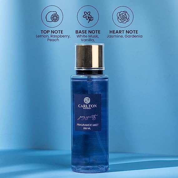 Combo Women Juicy Secrets + Blush & Tease Body Mist - 250Ml Each