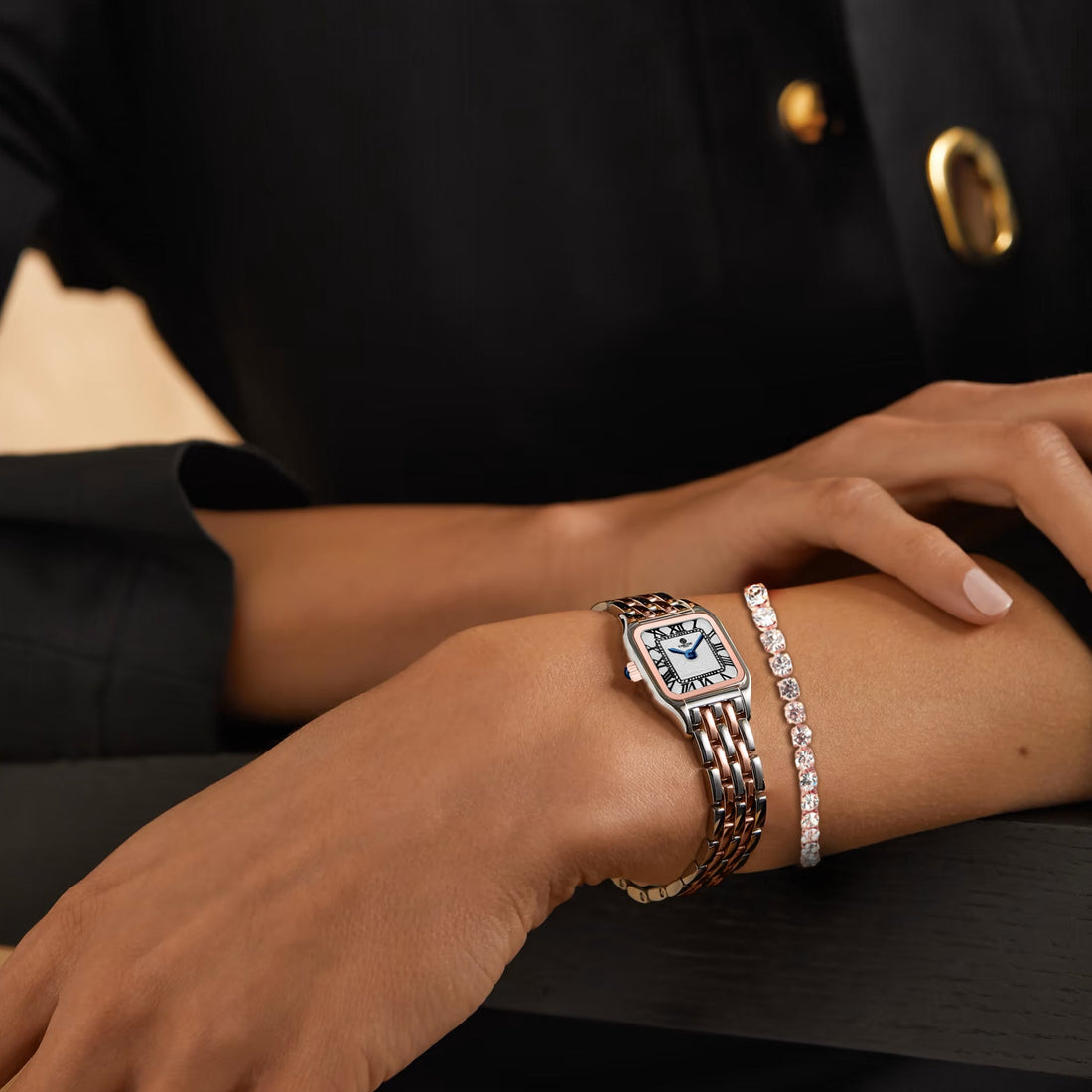 Chloe Mini White Women Analog with Bracelet Watch CLWWS-02