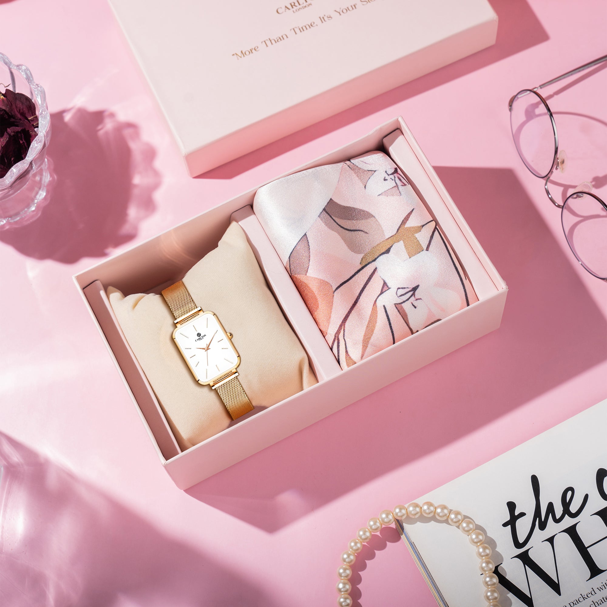 Diana Gift Set Of 2 Watch + Scarf - CLPLG103