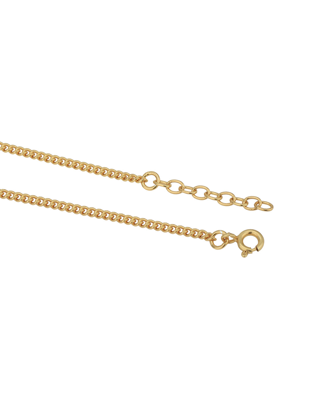 18kt Gold Plated with CZ Triangular Charm Bracelet for women
