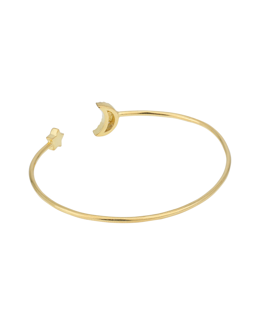 18kt Gold Plated Cuff Link Bracelet