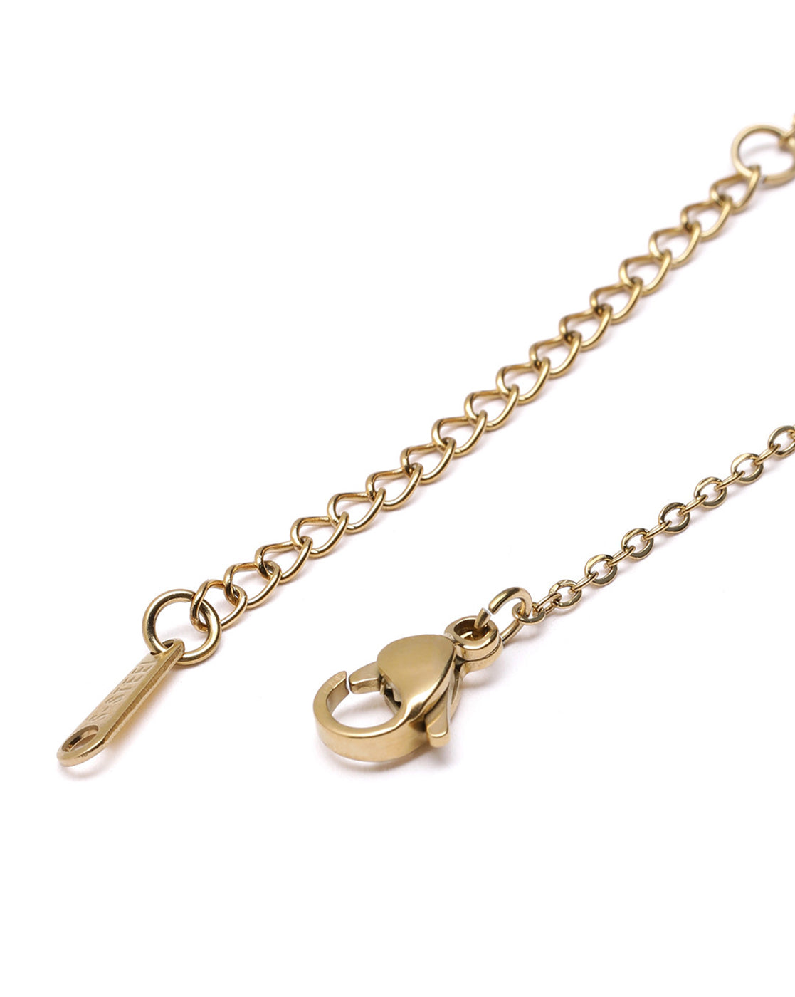 Gold Plated Shell Buterfly Charm Bracelet
