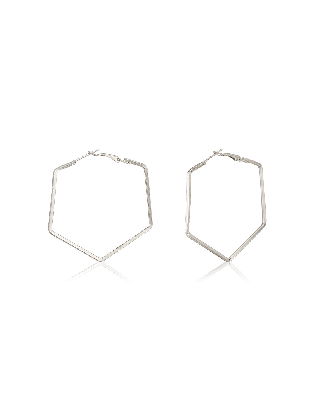 Carlton London Set Of 4 Contemporary Hoop Earring For Women