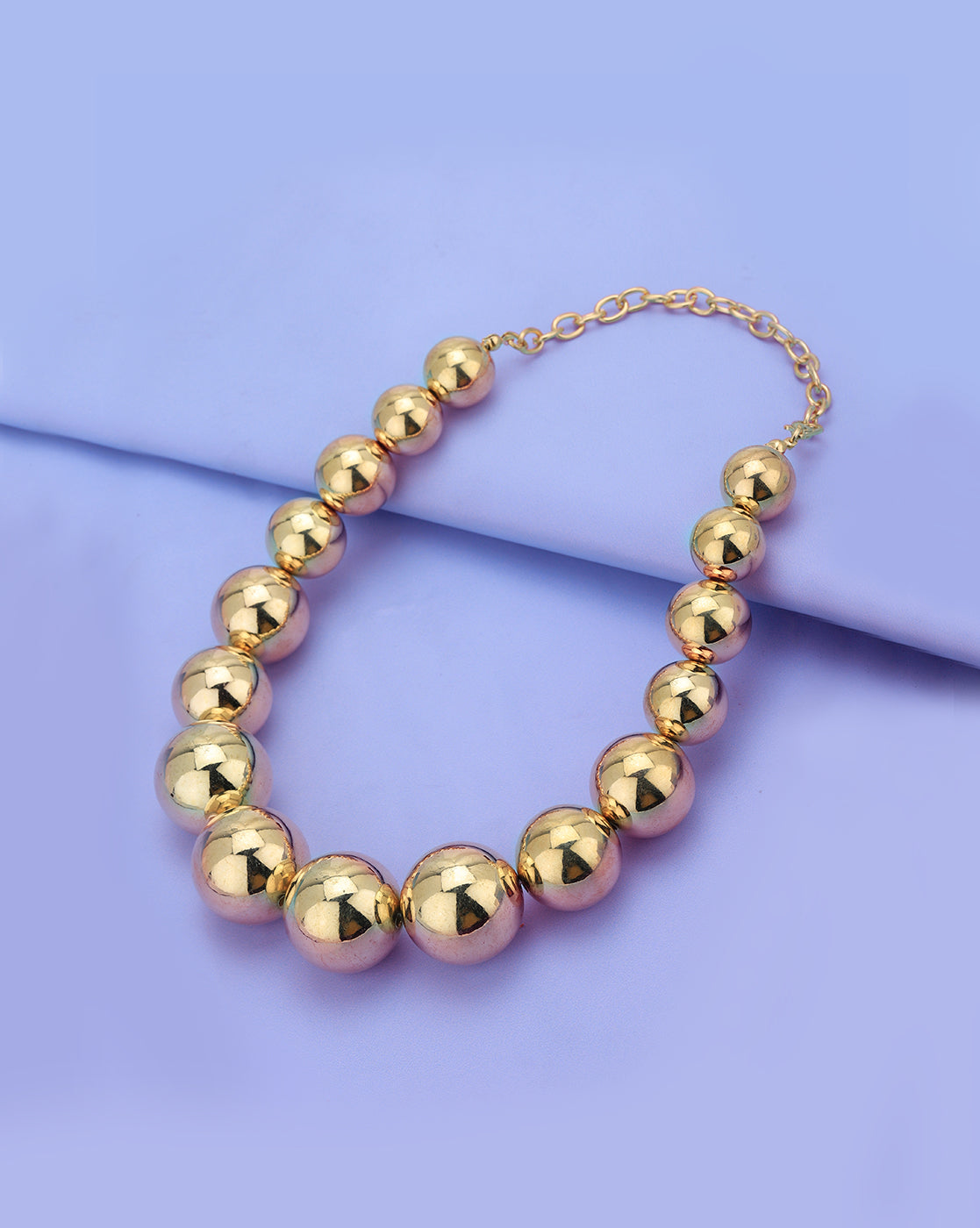 Gold Plated Choker Necklace for women