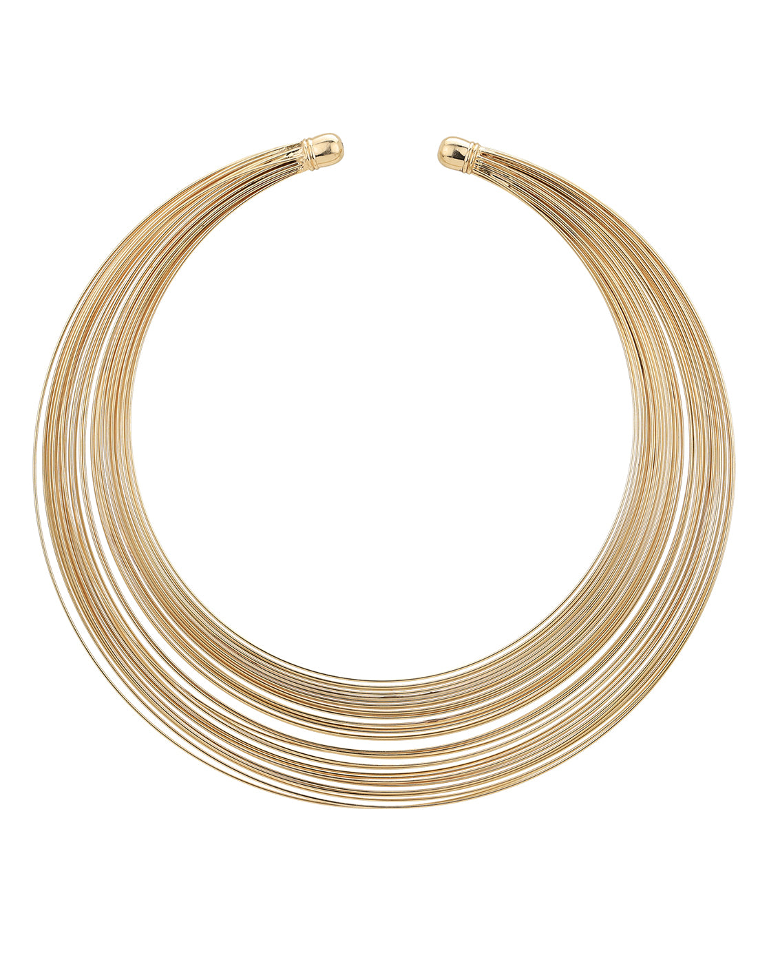 Gold Plated Fancy Choker Necklace for women - Main Image