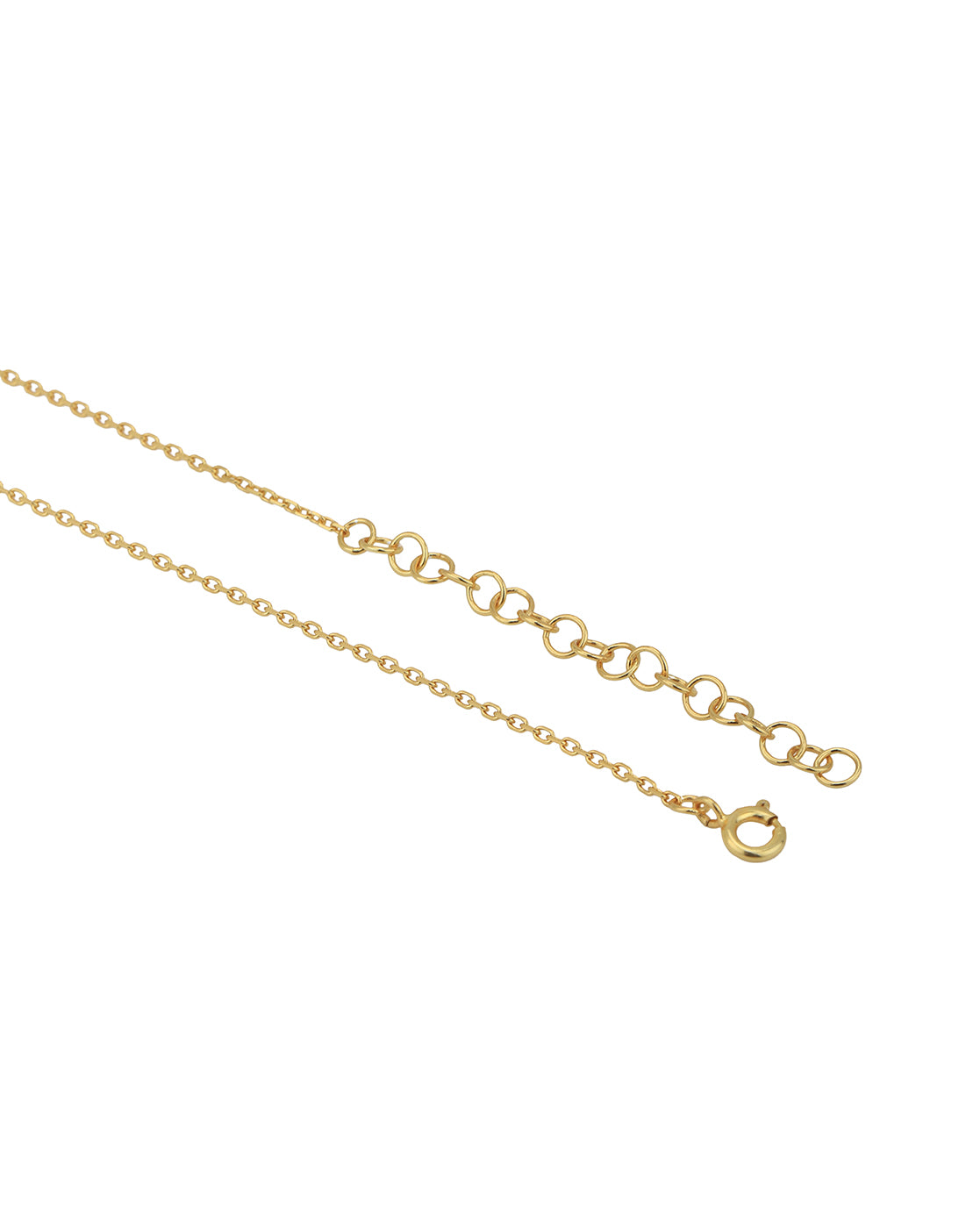 18kt Gold Plated with CZ Bar Necklace for women