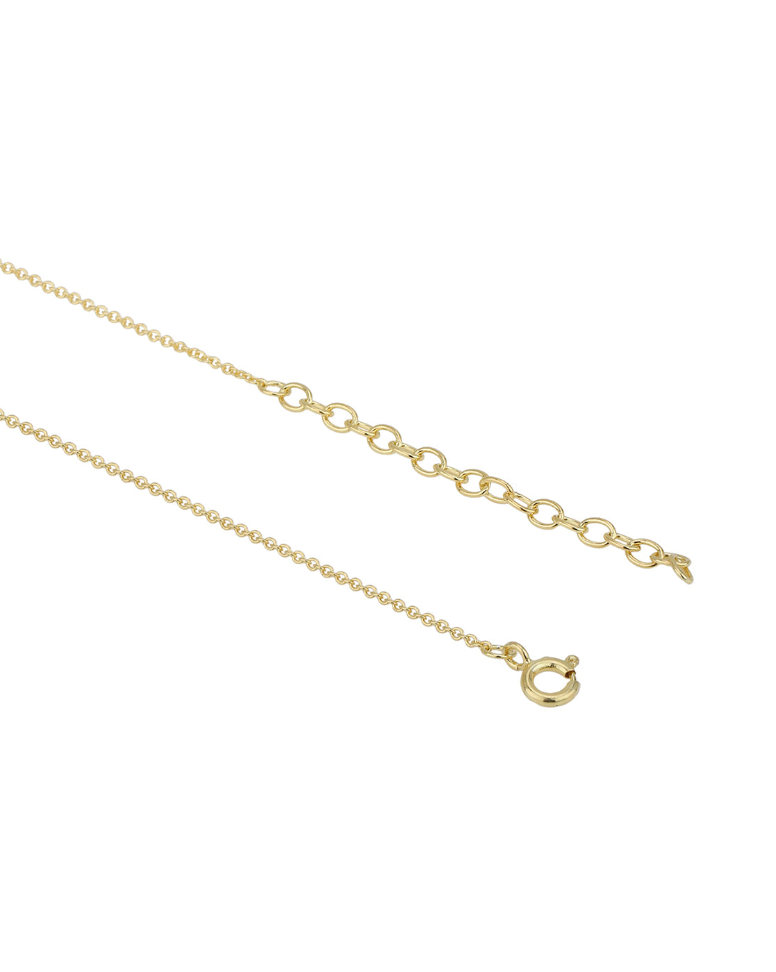 18kt Gold Plated Enamel Dream Pendant Lariat Necklace