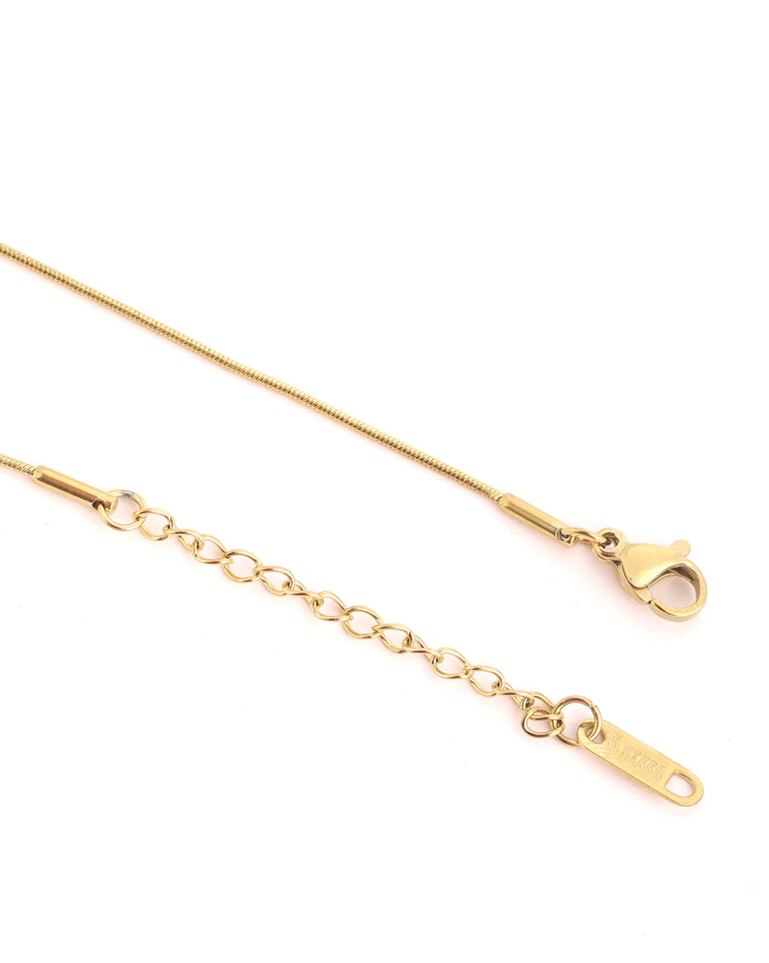 18kt Gold Plated CZ Multiple Butterfly Charm Necklace