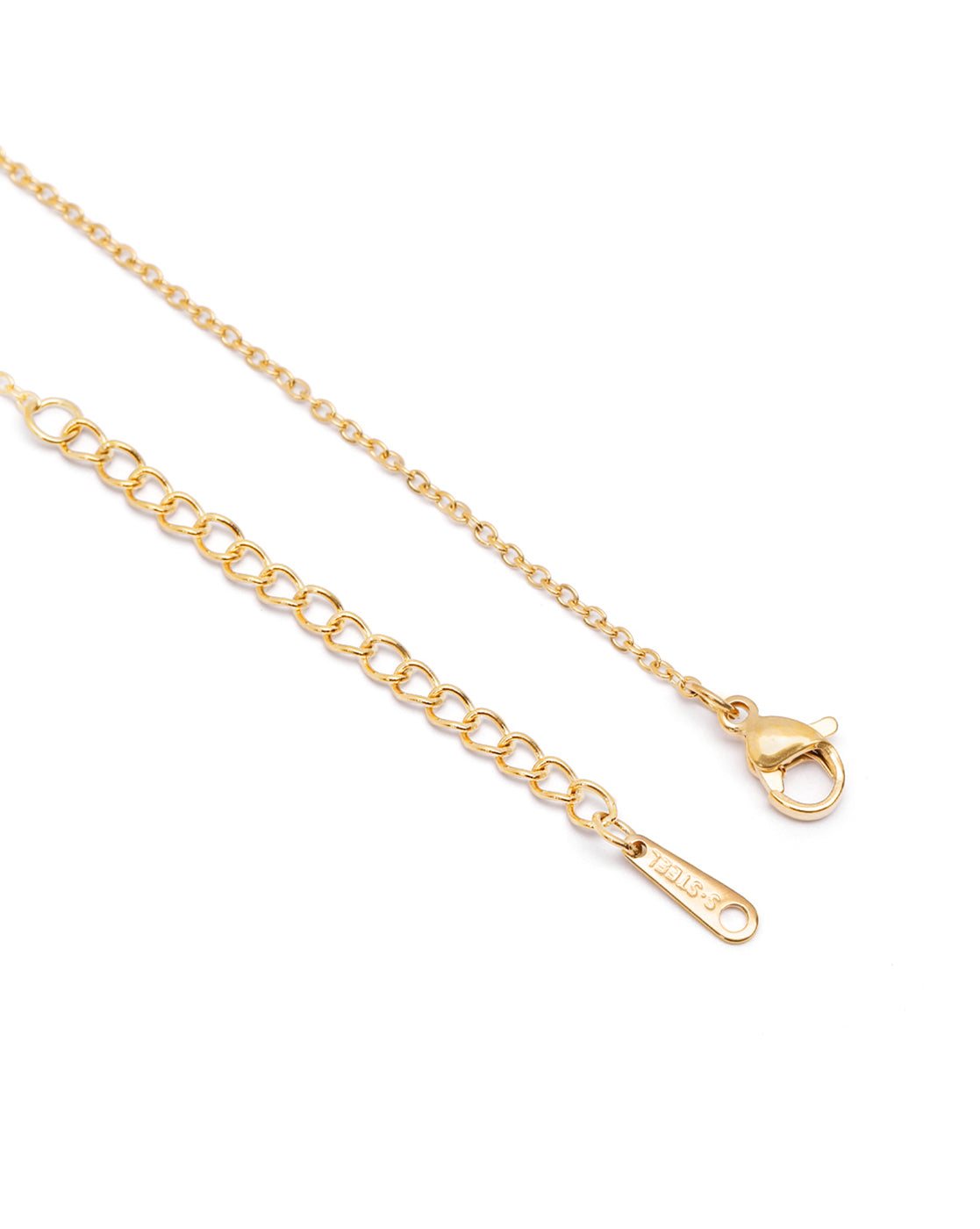 Gold Plated Dangling Pearl Leaf Necklace