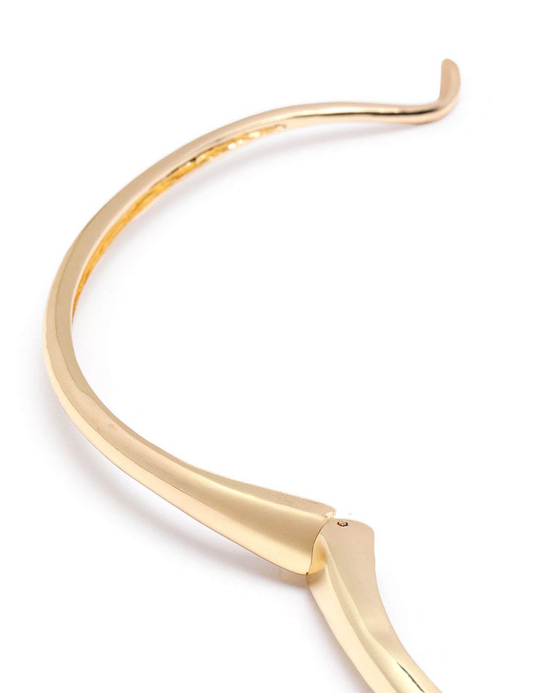 Premium 18kt Gold Plated CZ Panther Choker Necklace