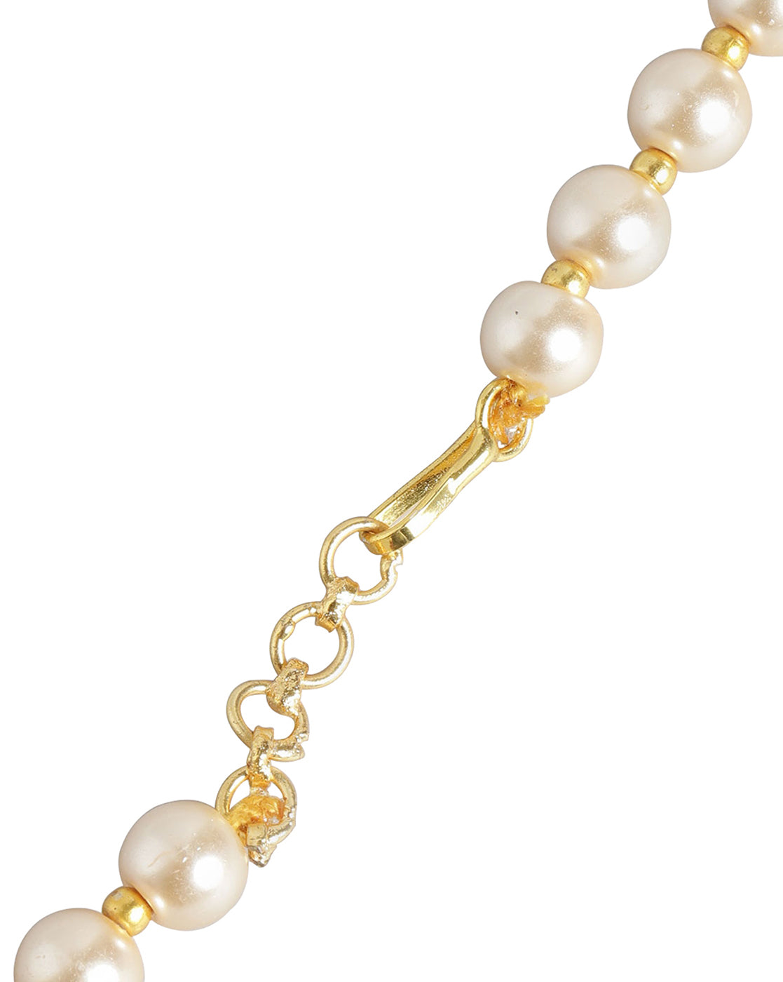 Gold Plated Kundan Bridal Long Necklace With Earring Set For Women