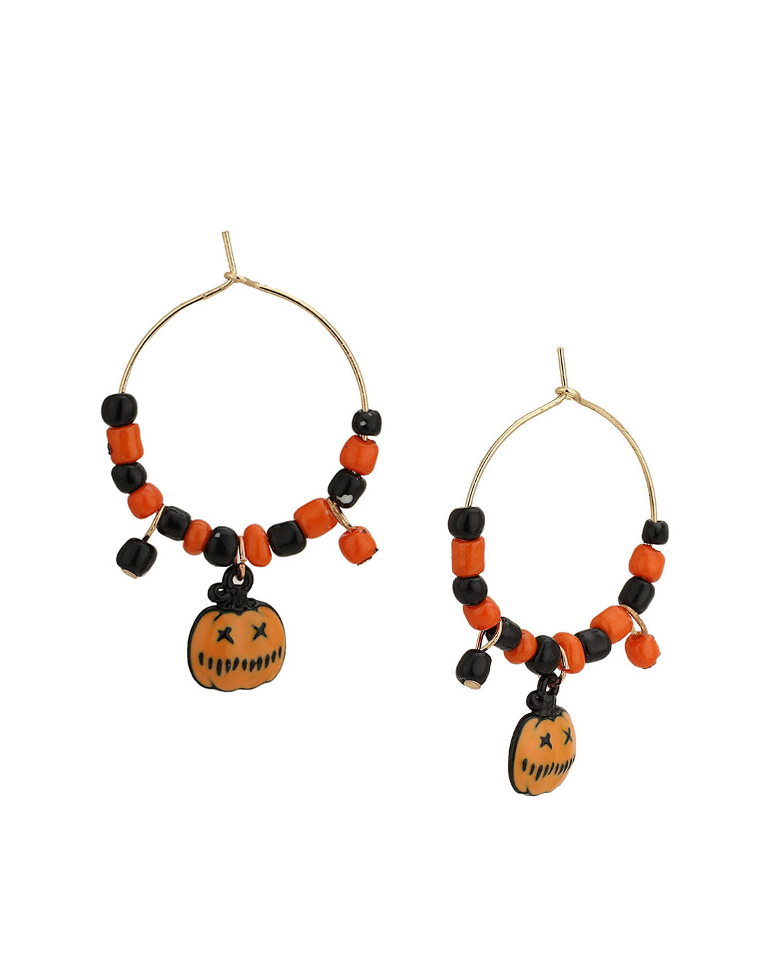 Gold Plated With Dangling Halloween Jewellery Set For Girl