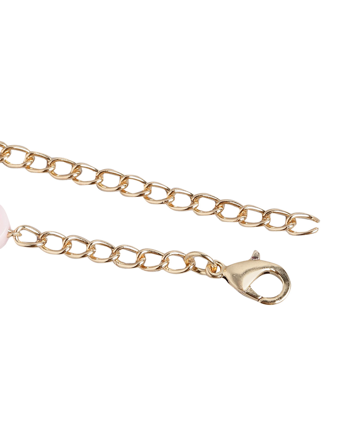 Gold Plated with Multicolor Fancy Bead Jewellery Set for girl