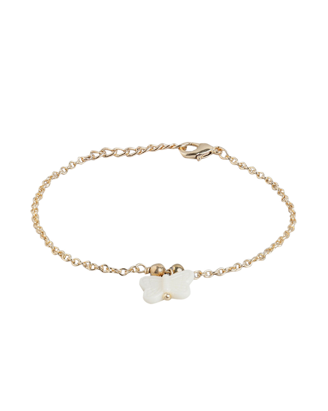 Gold Plated with Butterfly Charming Jewellery set for girl