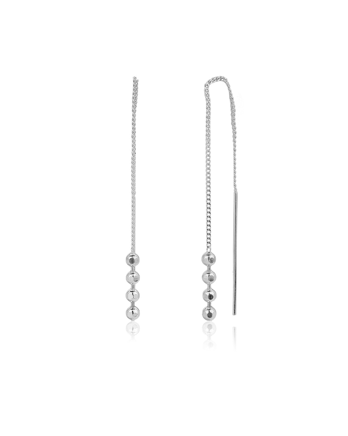 Carlton London 925 Sterling Silver Rhodium Plated Drop Earring For Women
