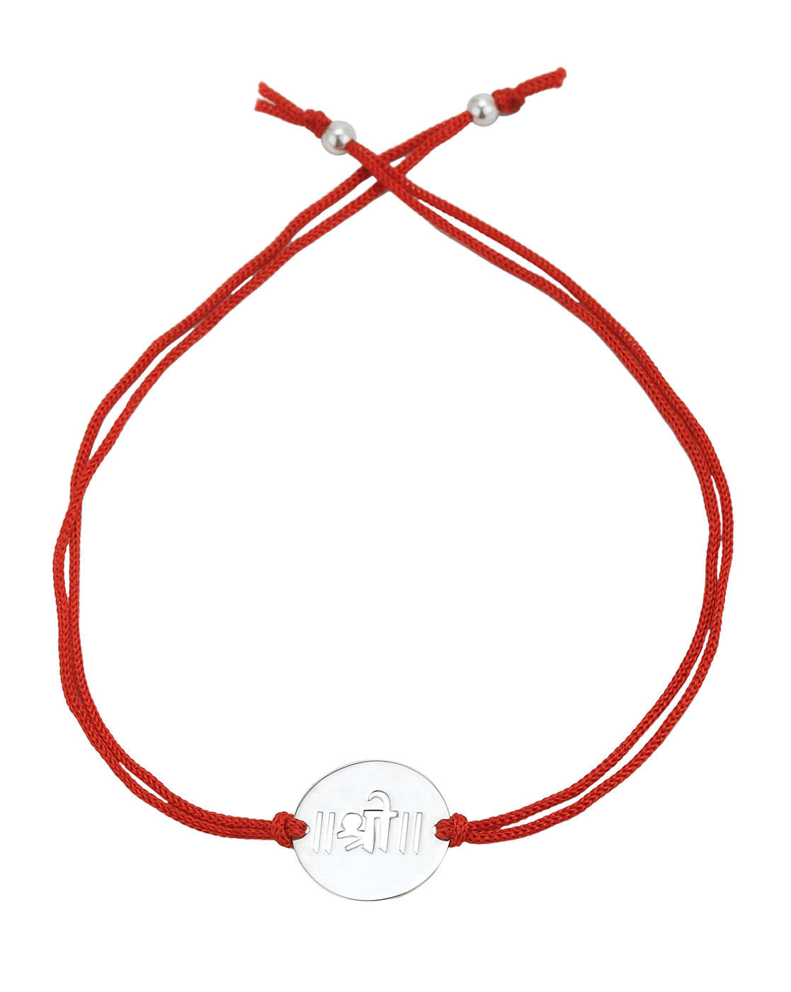 925 Sterling Silver Rhodium Plated Shree Rakhi for men