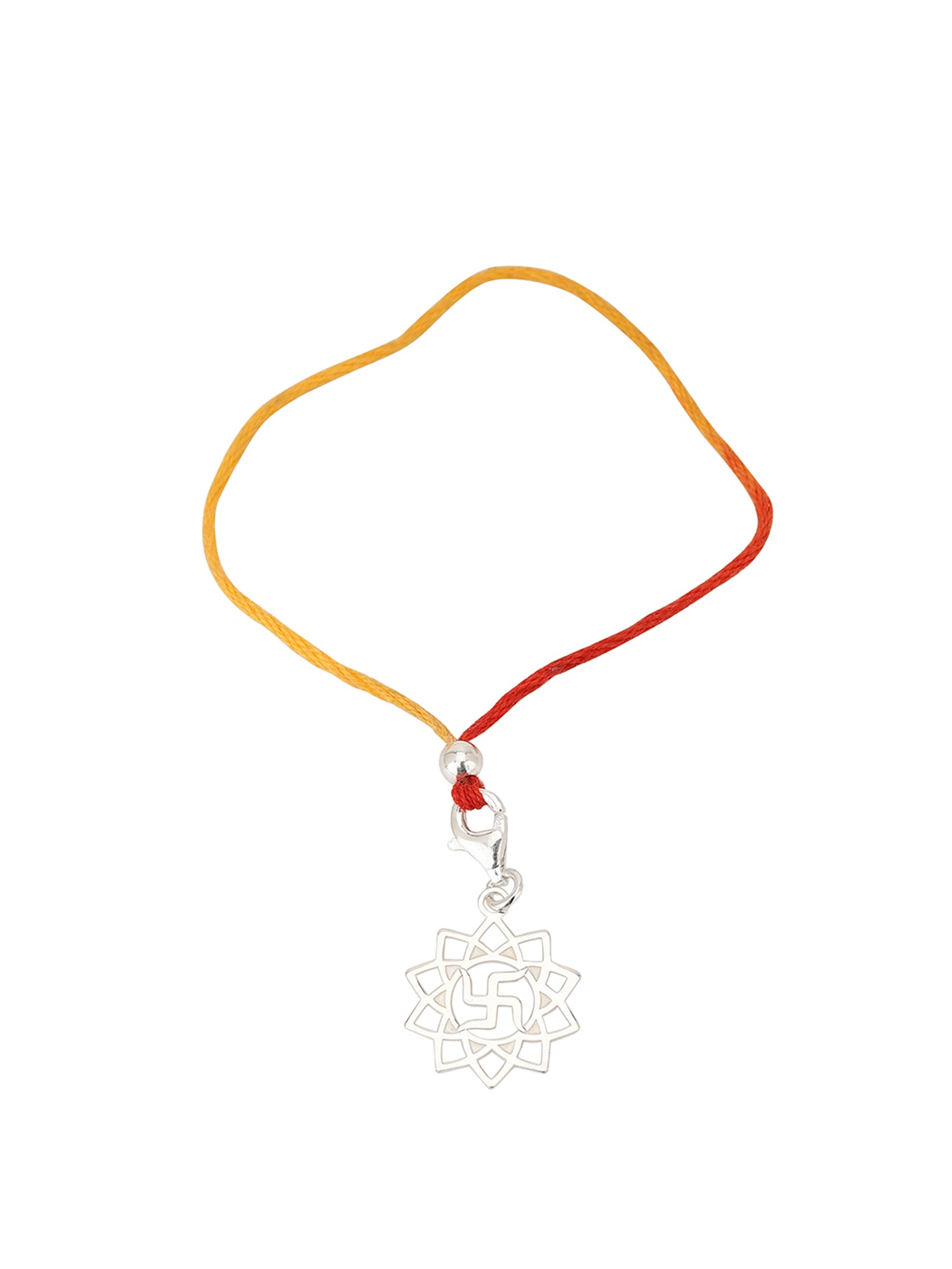 Carlton London 925 Sterling Silver Bhaiya Bhabhi Rakhi