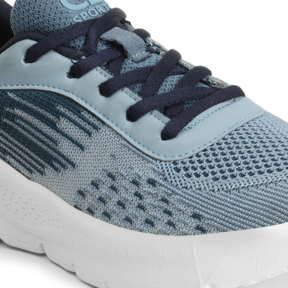 Women Mesh Flyknit Technology Lace-Up Sports Shoes