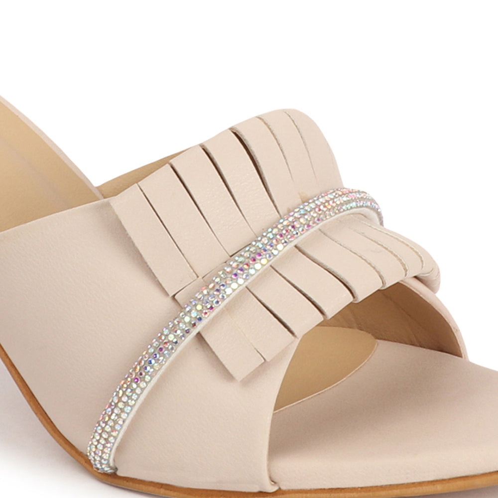 Women Embellished Party Stiletto Heel Sandals