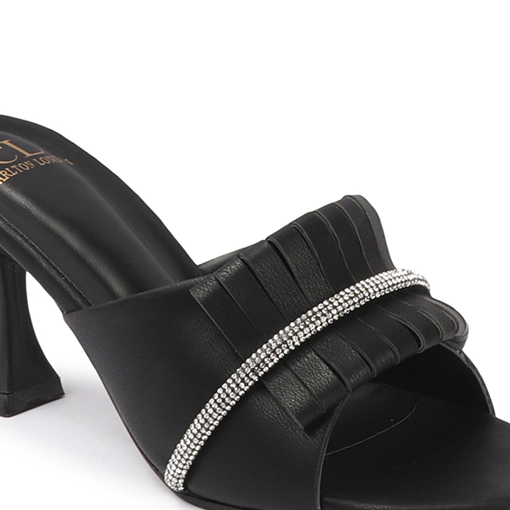Women Embellished Party Stiletto Heel Sandals