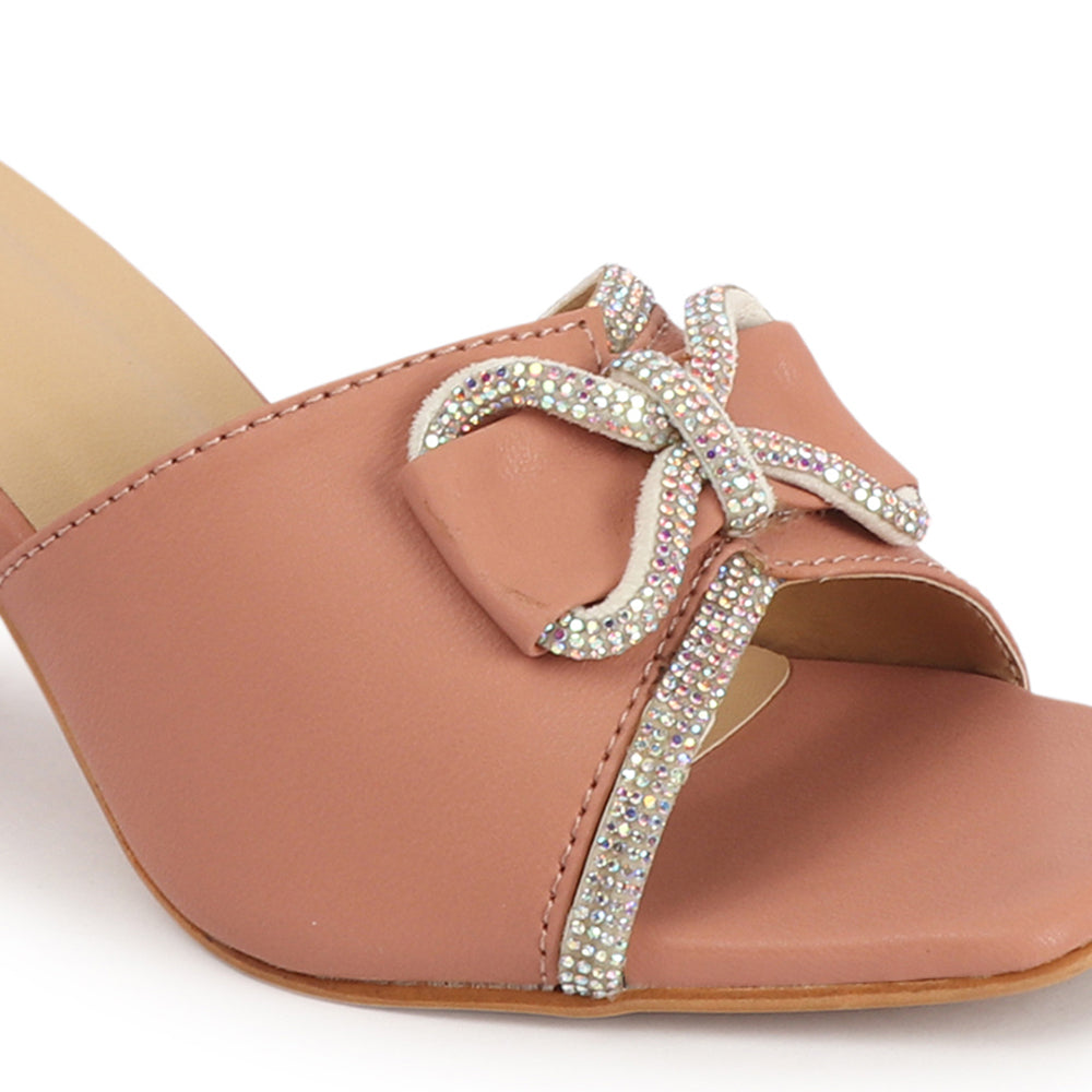 Women Embellished Party Block Heel Sandals