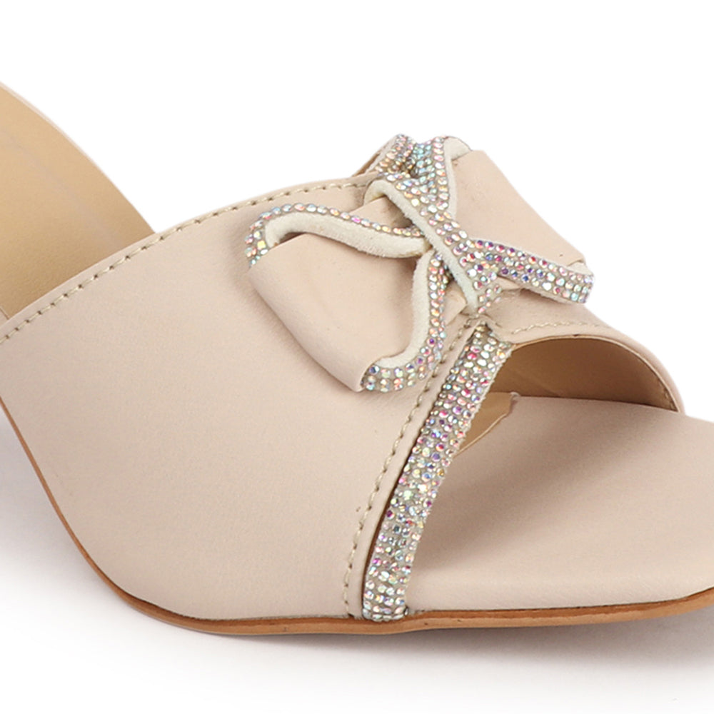 Women Embellished Party Block Heel Sandals