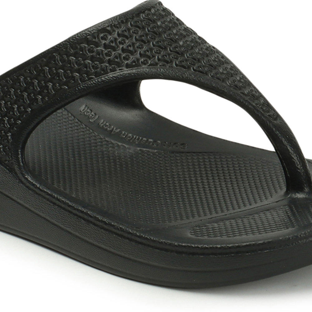Women Solid Casual Thong Wedge Sandals